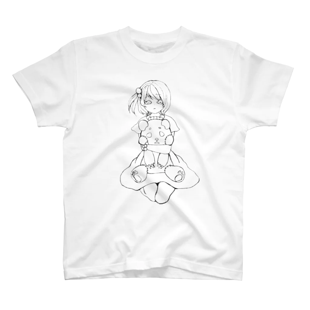 Yatamame-縁-のYatamame ブランド -パンダっ子- Regular Fit T-Shirt