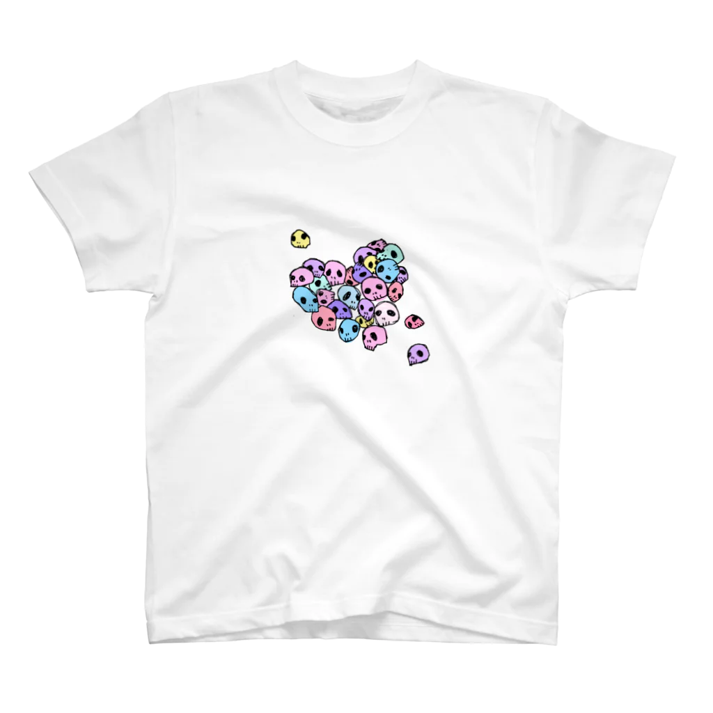 MAGDALENAのlove your bones(multi color) スタンダードTシャツ