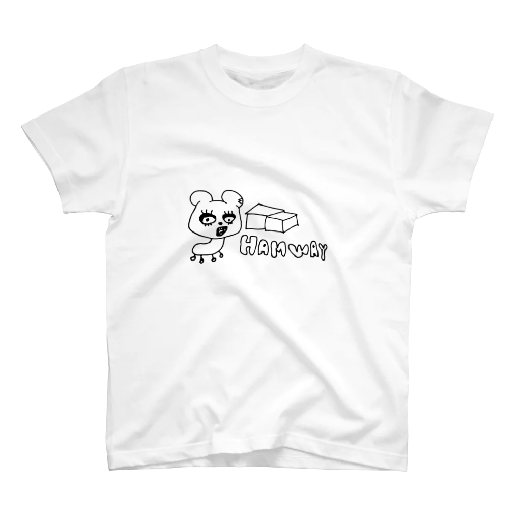 ptptfamilyのハムウェイT01 Regular Fit T-Shirt