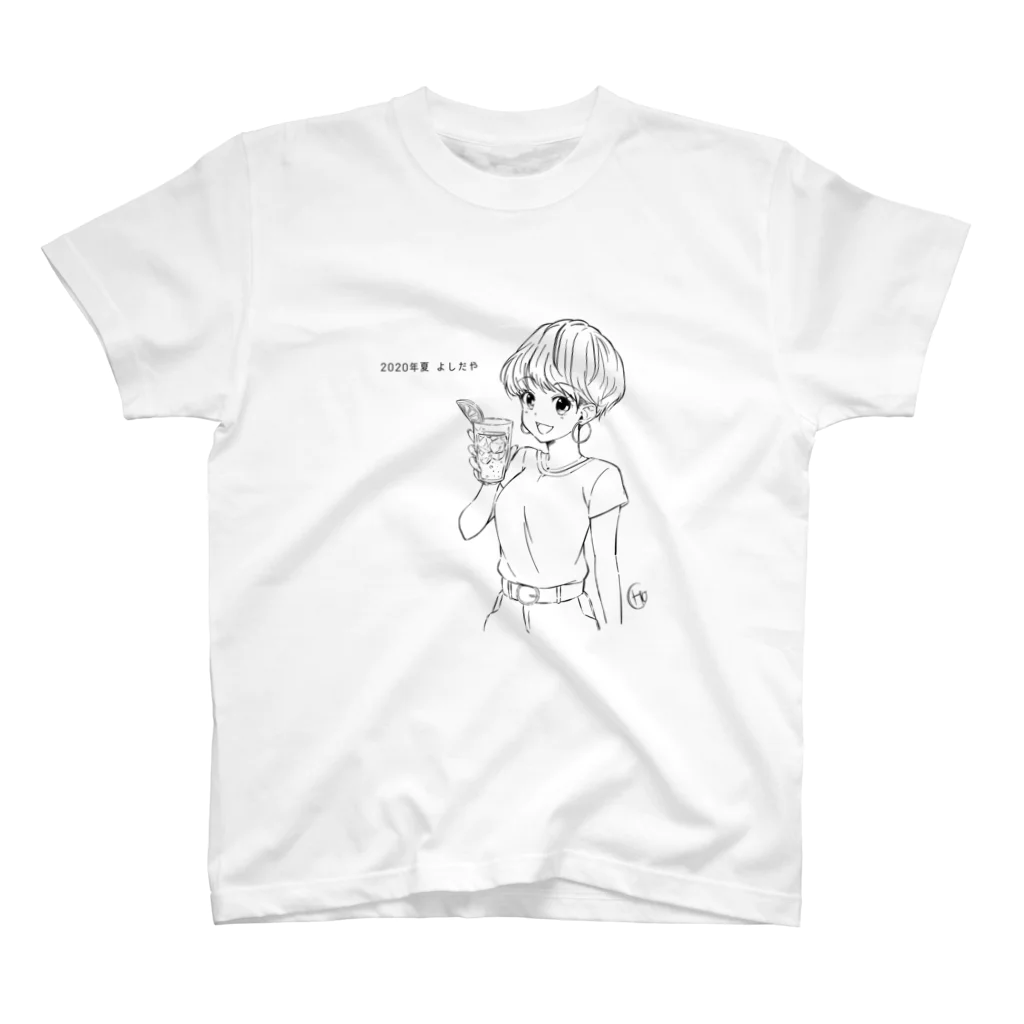 秦透哉のよしだや　イラストver Regular Fit T-Shirt