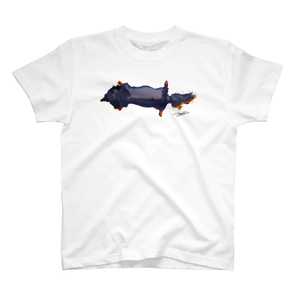 猫鳴きのダックス Regular Fit T-Shirt