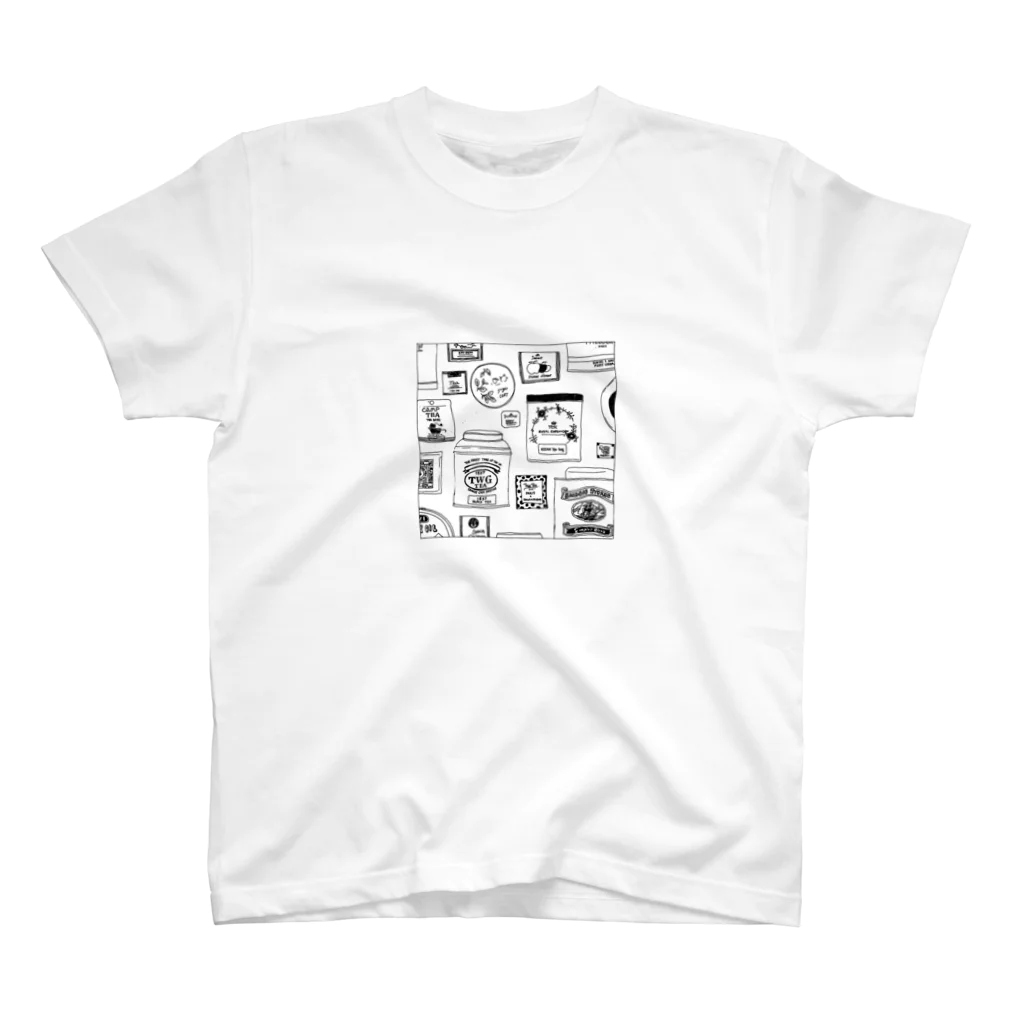 mimiの背景透過/紅茶パッケージ スタンダードTシャツ