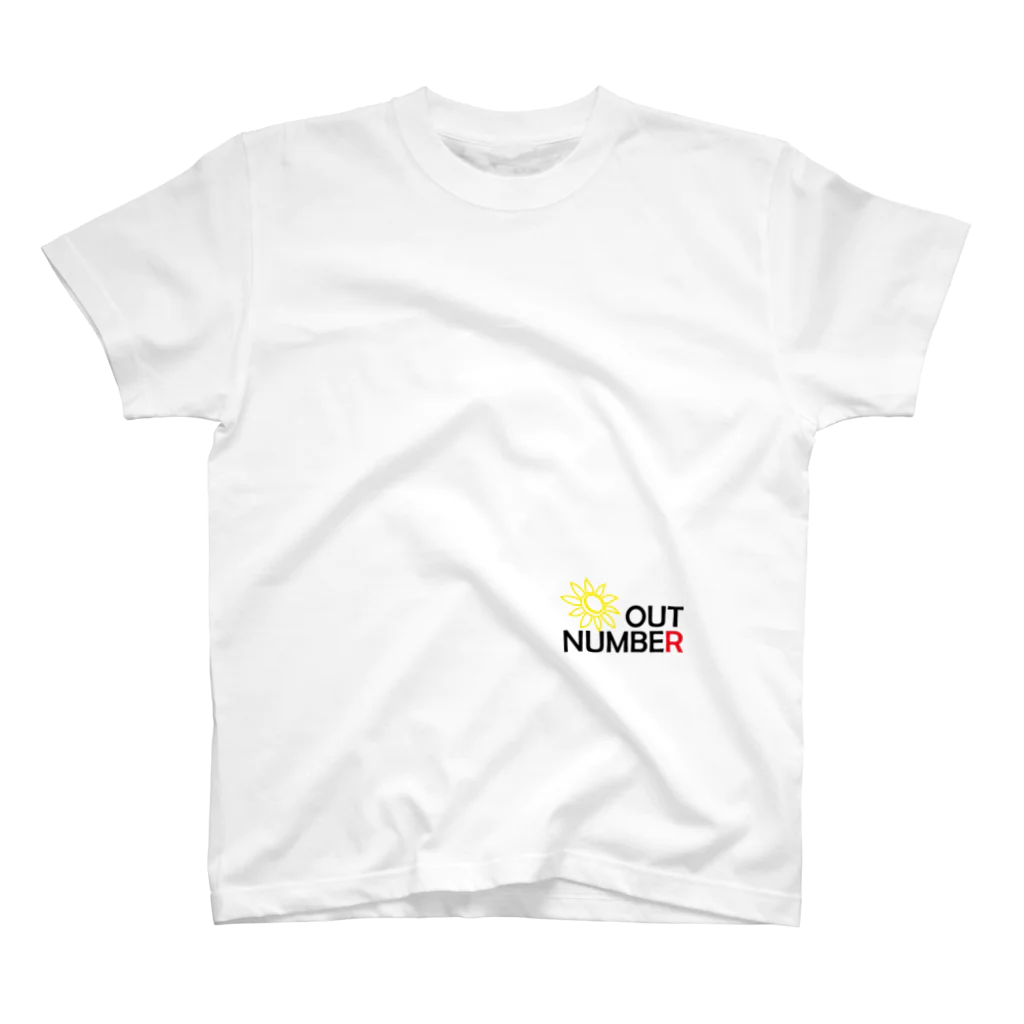 ELEMENTAL TRINITYのOUT NUMBER Basketball スタンダードTシャツ