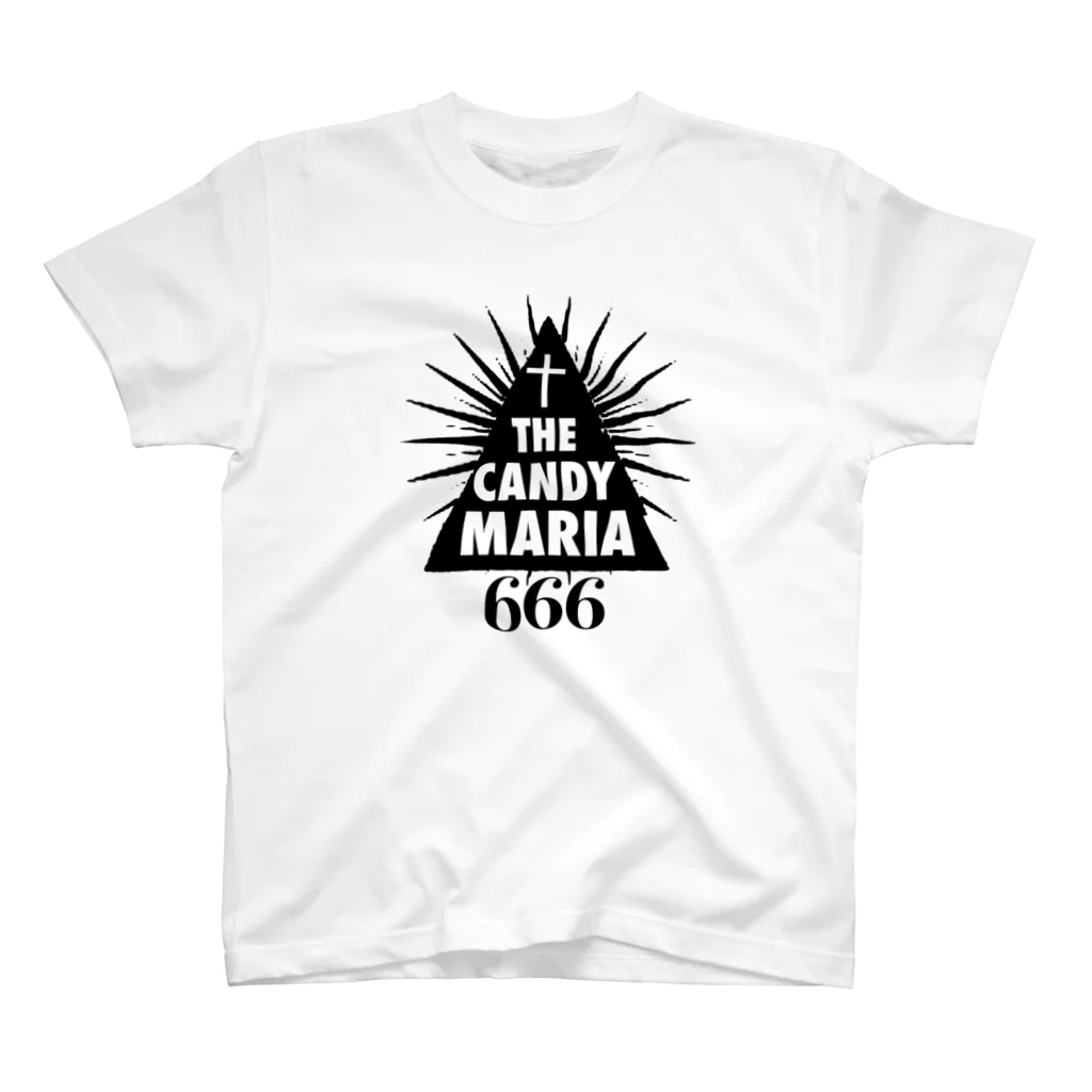 THE CANDY MARIAの666 FM Logo スタンダードTシャツ