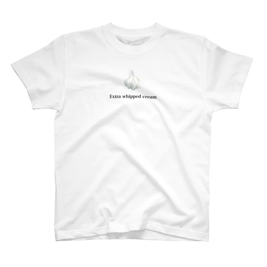 anodezaのエスクトラホイップロゴ&フォト2 Regular Fit T-Shirt