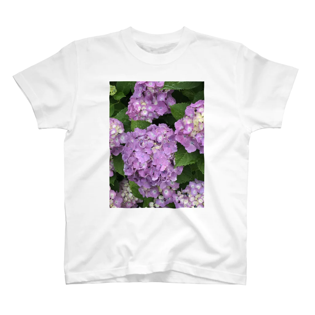 そとのショップの紫陽花II Regular Fit T-Shirt