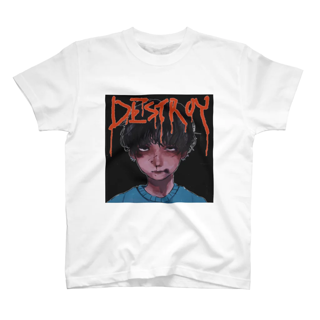 たにしのお店のDESTROY Regular Fit T-Shirt