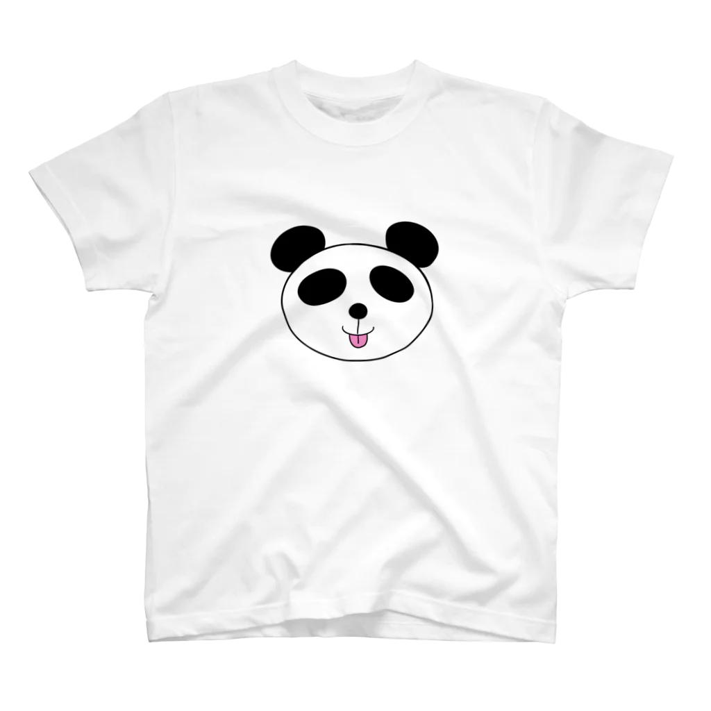 Kagami-mochiのおとぼけパンダ Regular Fit T-Shirt