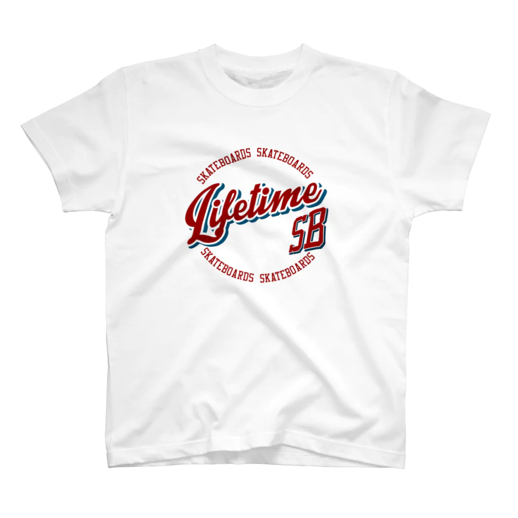 Lifetime Skateboards のライフタイムロゴT スタンダードTシャツ