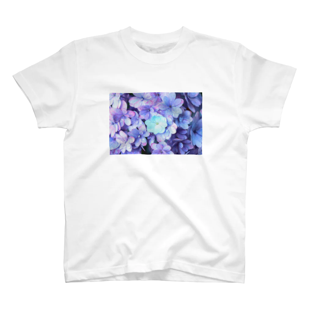 きらめきの紫陽花　 スタンダードTシャツ