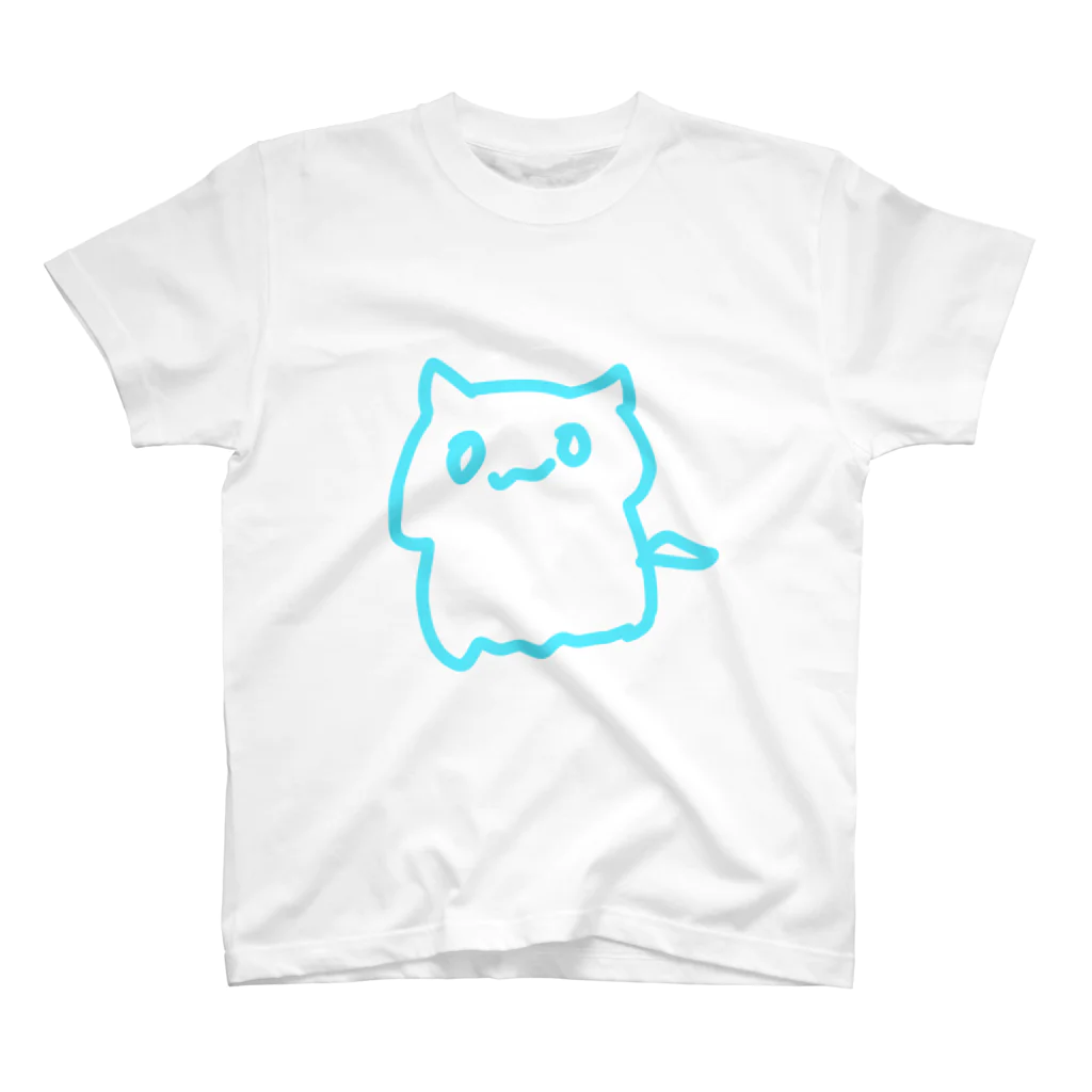 にんげん きらいのおばけねこさん スタンダードTシャツ