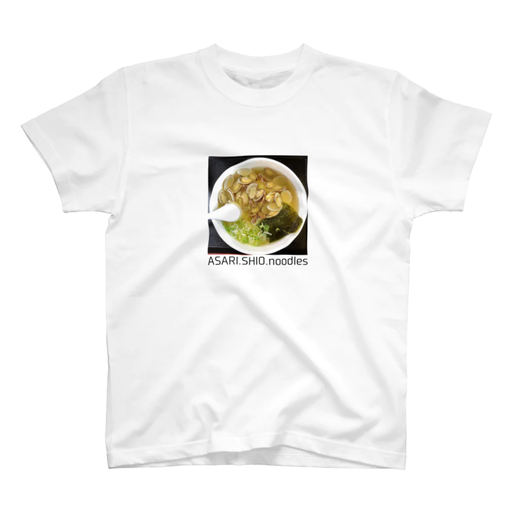 Keitoraloversのあさり塩ラーメンT スタンダードTシャツ