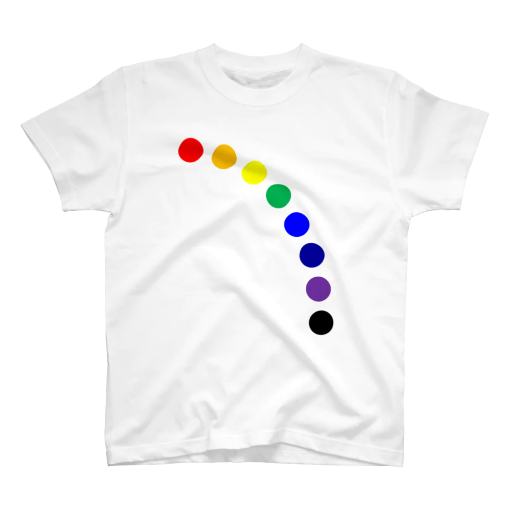 COLORSのCOLOR-RAINBOW スタンダードTシャツ