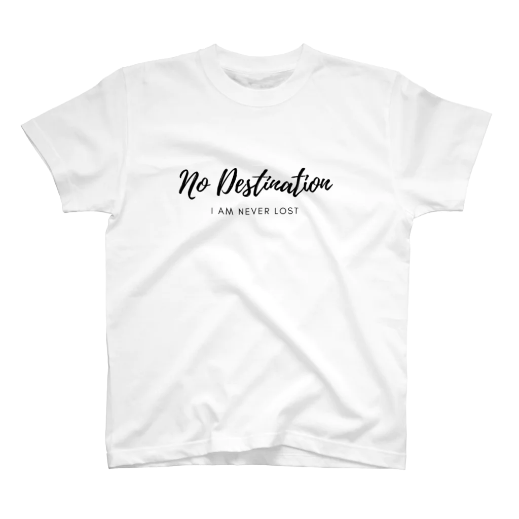 Zen Yoga Design Co.のNo destination Regular Fit T-Shirt