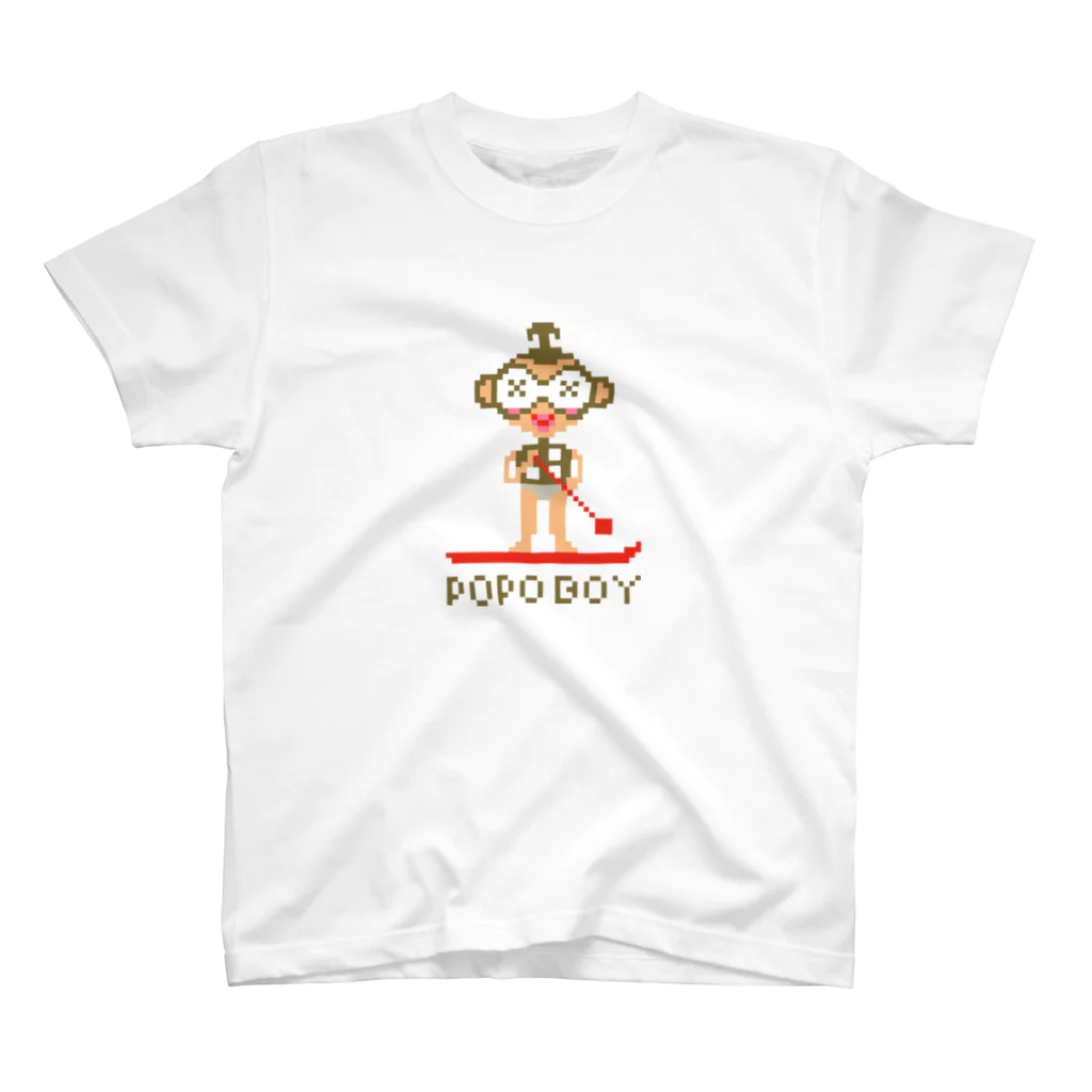 KEIHAMMのニコニコ Popo boy  スタンダードTシャツ