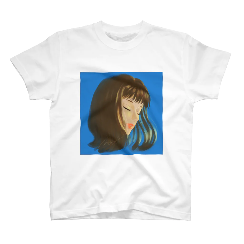 moki_eggの漂う少女 スタンダードTシャツ