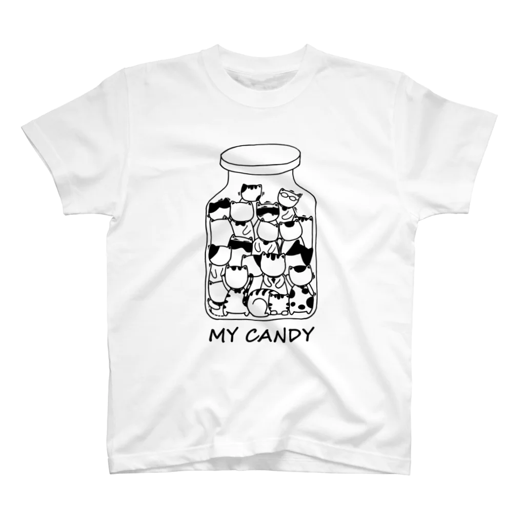 LASAの私の好きなお菓子 My Candy スタンダードTシャツ