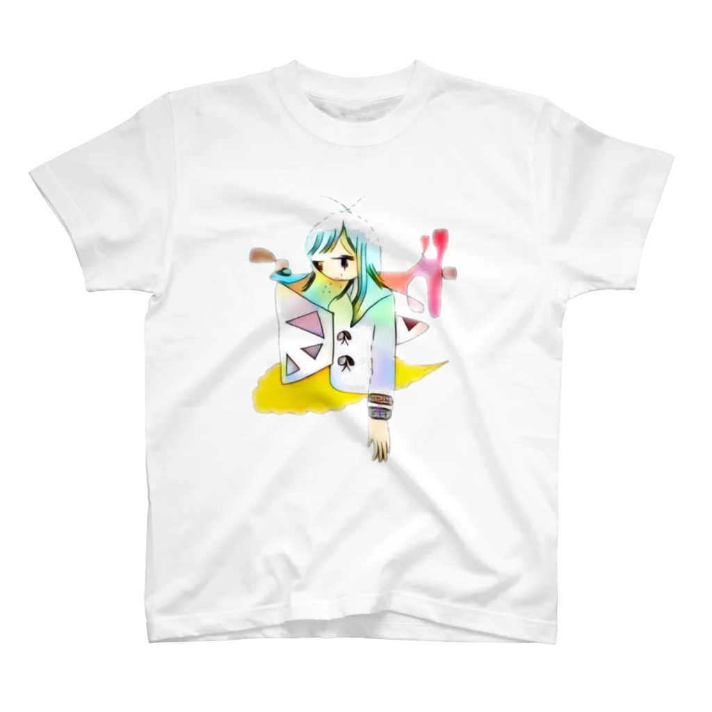 あぴこのおみせのめそめそちゃん スタンダードTシャツ