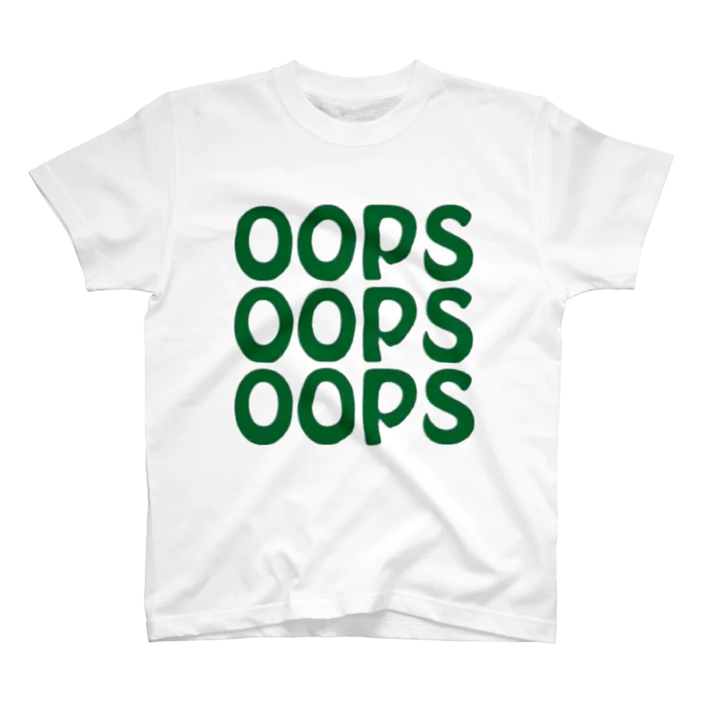 oopsのウップス３ スタンダードTシャツ