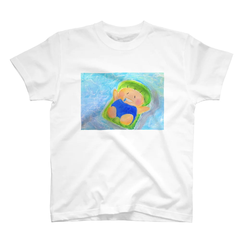 ☆あゆ ころ たろの☆ ハッピーライフのぷかぷか スタンダードTシャツ