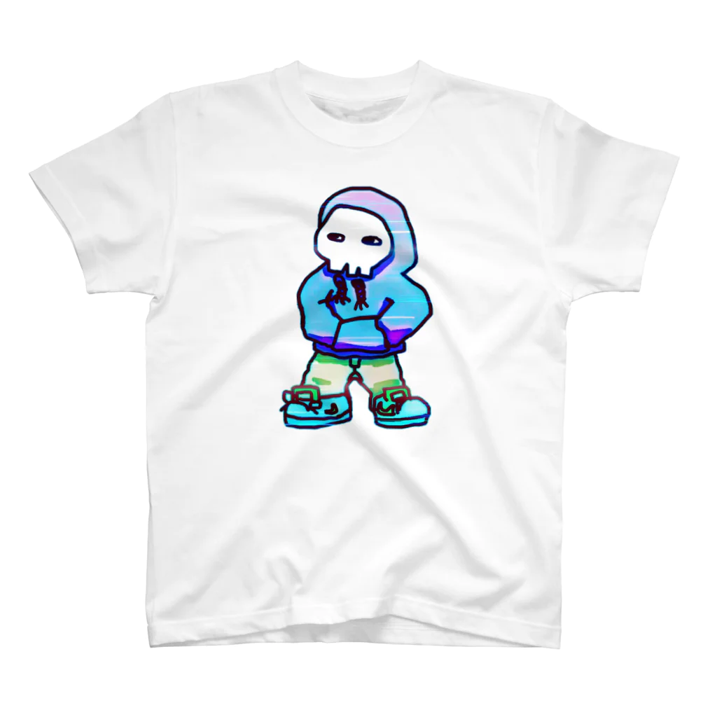 POGSのパーカードクロくん(2Pカラー) スタンダードTシャツ