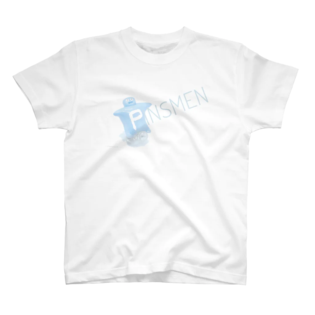 岡本なう - okamoto now -の【ピンズMen（ぴんずめん・PinsMen）】 スタンダードTシャツ