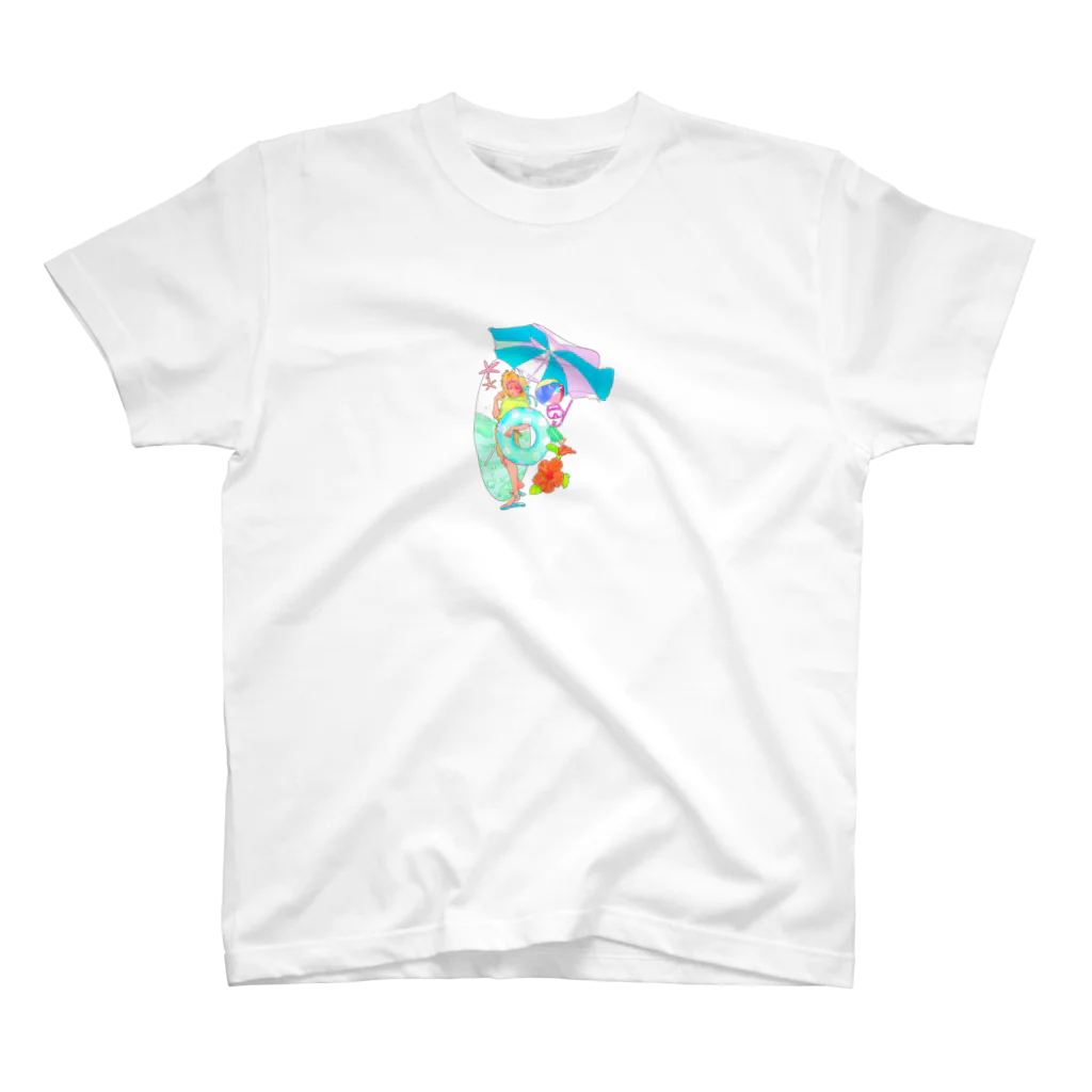 はわのSummer vacation  スタンダードTシャツ