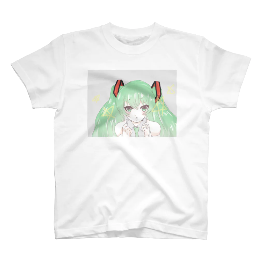 yura_aki05の応援ミクちゃん Regular Fit T-Shirt