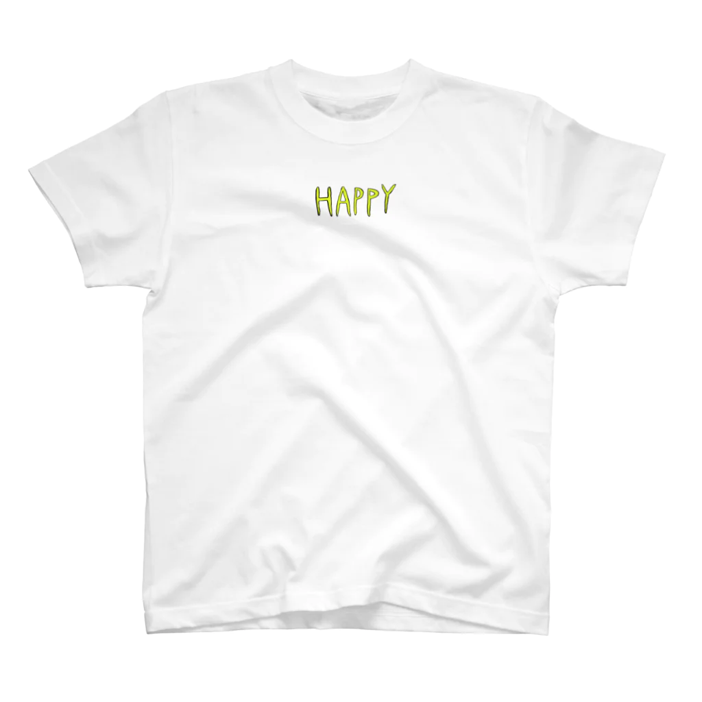 ajitukeのHAPPY Regular Fit T-Shirt