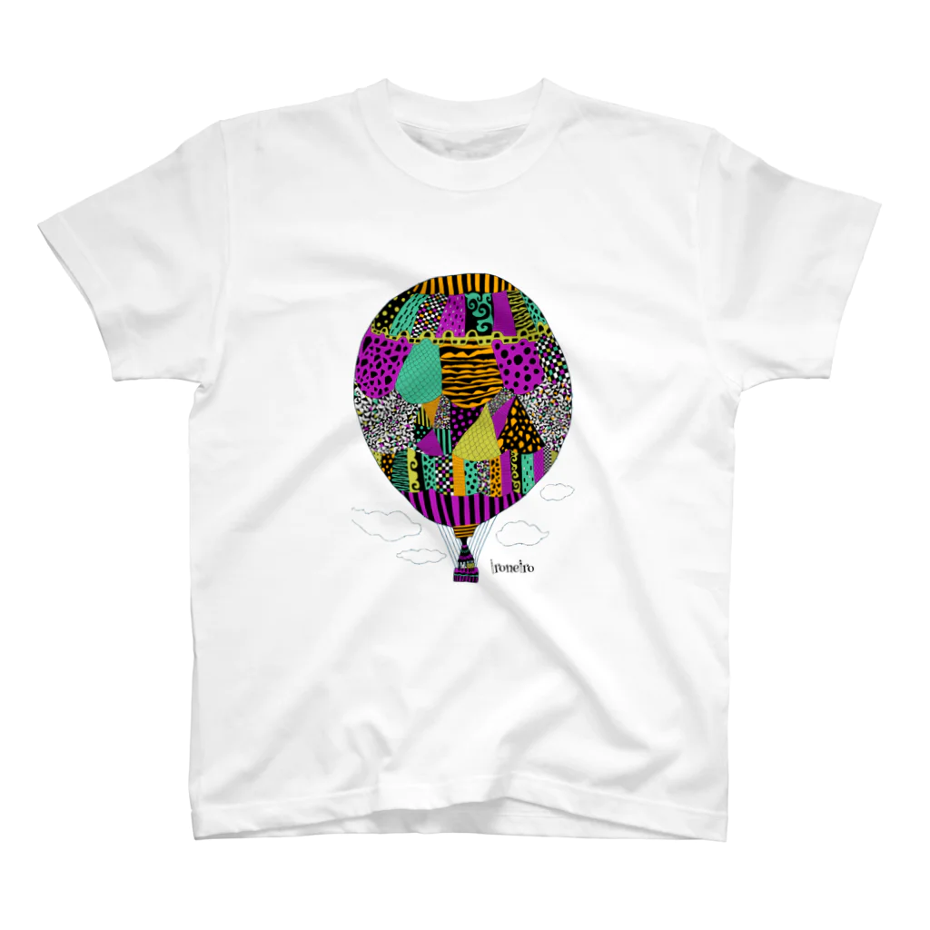 色音色のTシャツ屋さん ironeiro  T-shirt ShopのBalloon color ver. スタンダードTシャツ