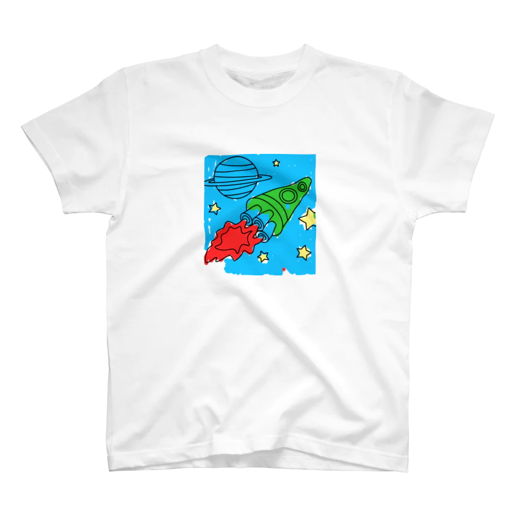 渋谷直人の宇宙の絵 スタンダードTシャツ