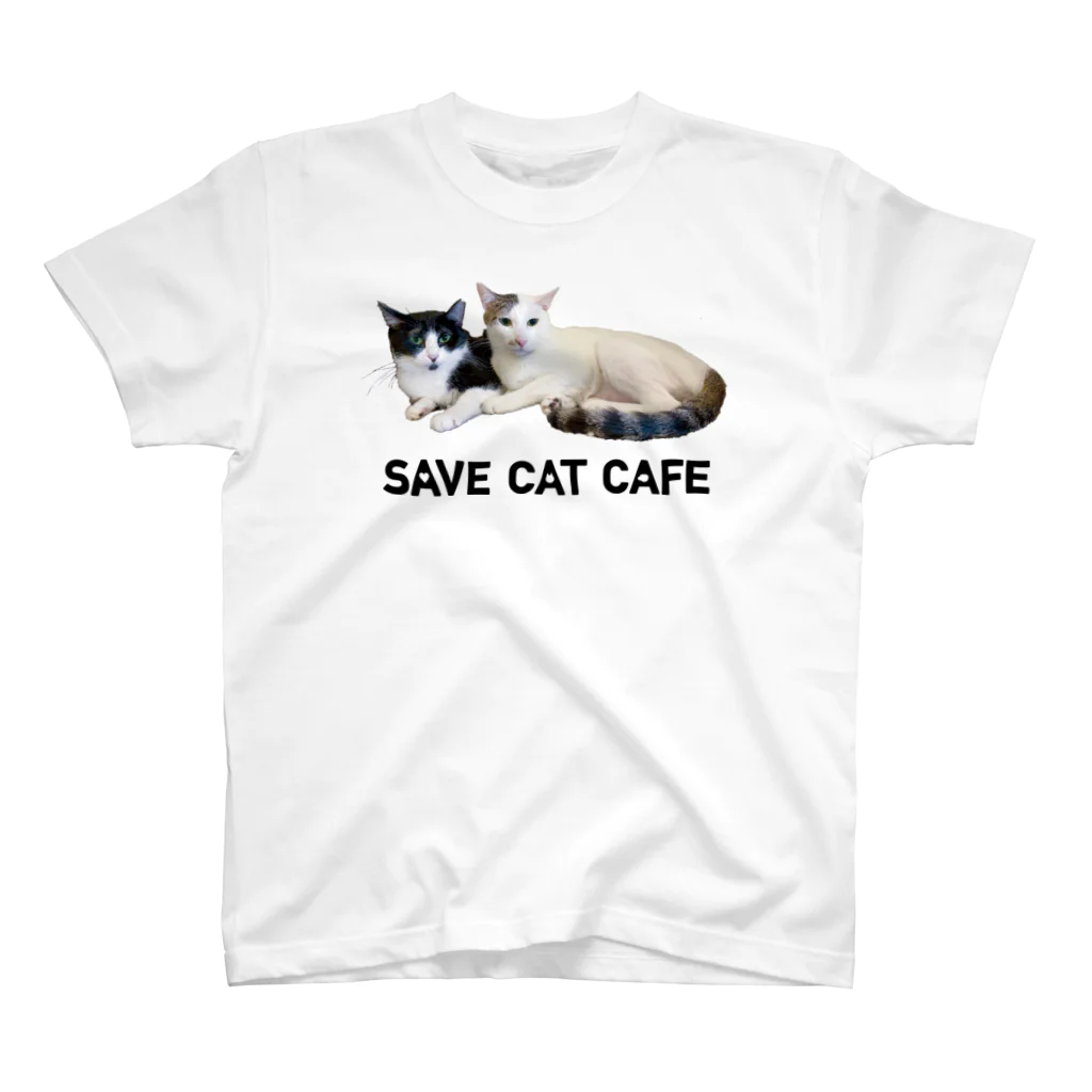 SAVE CAT CAFEのチッチとトット スタンダードTシャツ