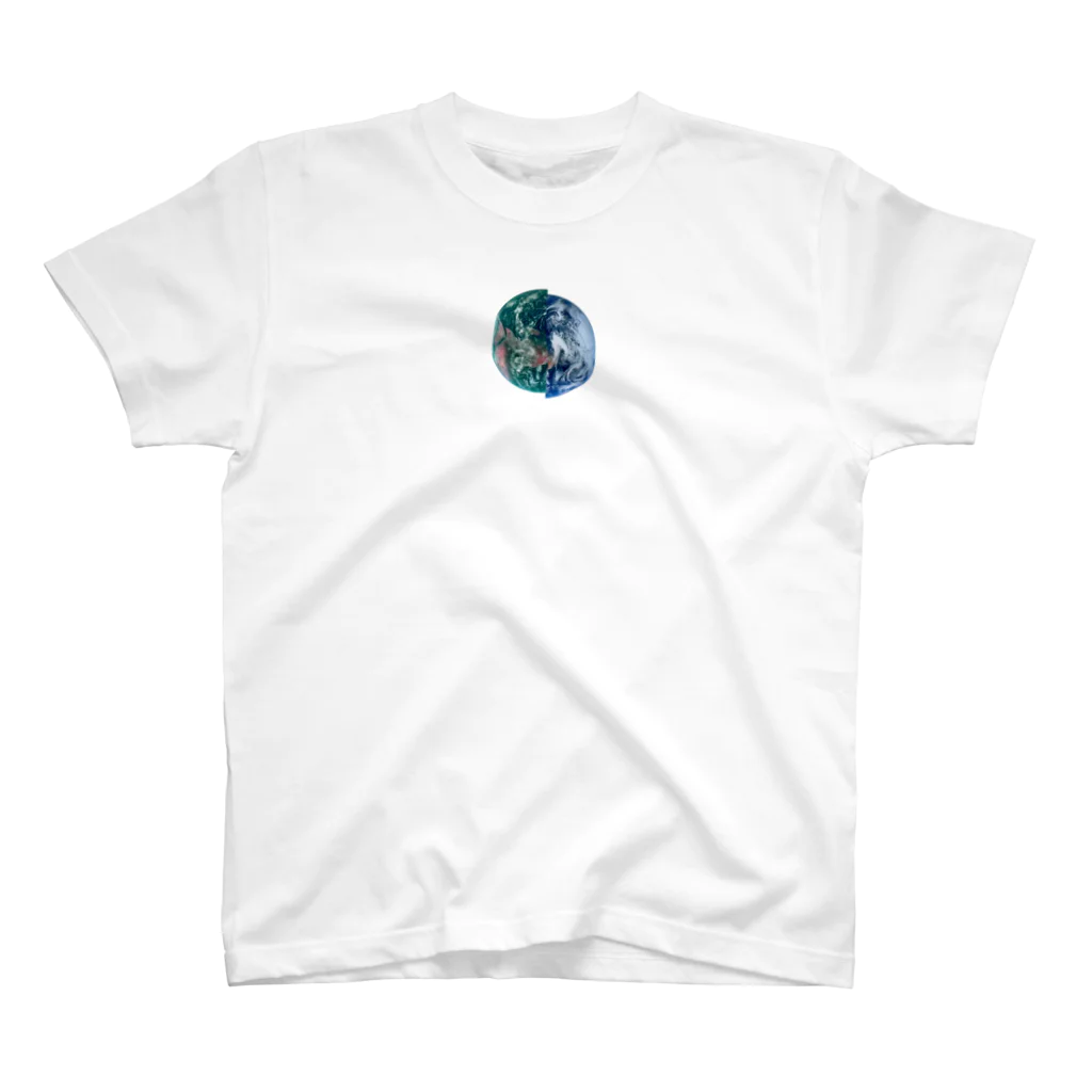 nksrhの地球　『生命の嗜み』 スタンダードTシャツ