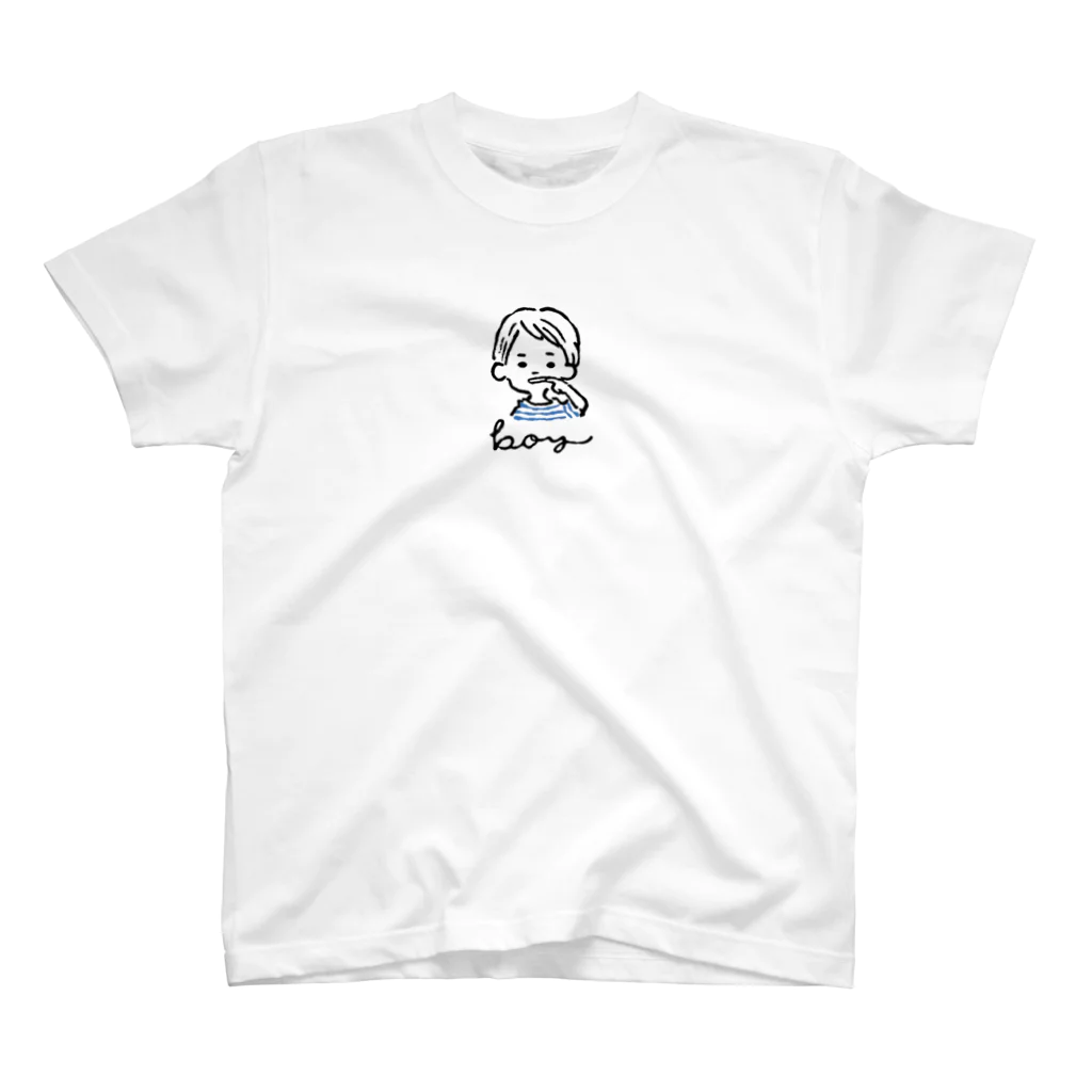 mk___62のボーイくん スタンダードTシャツ