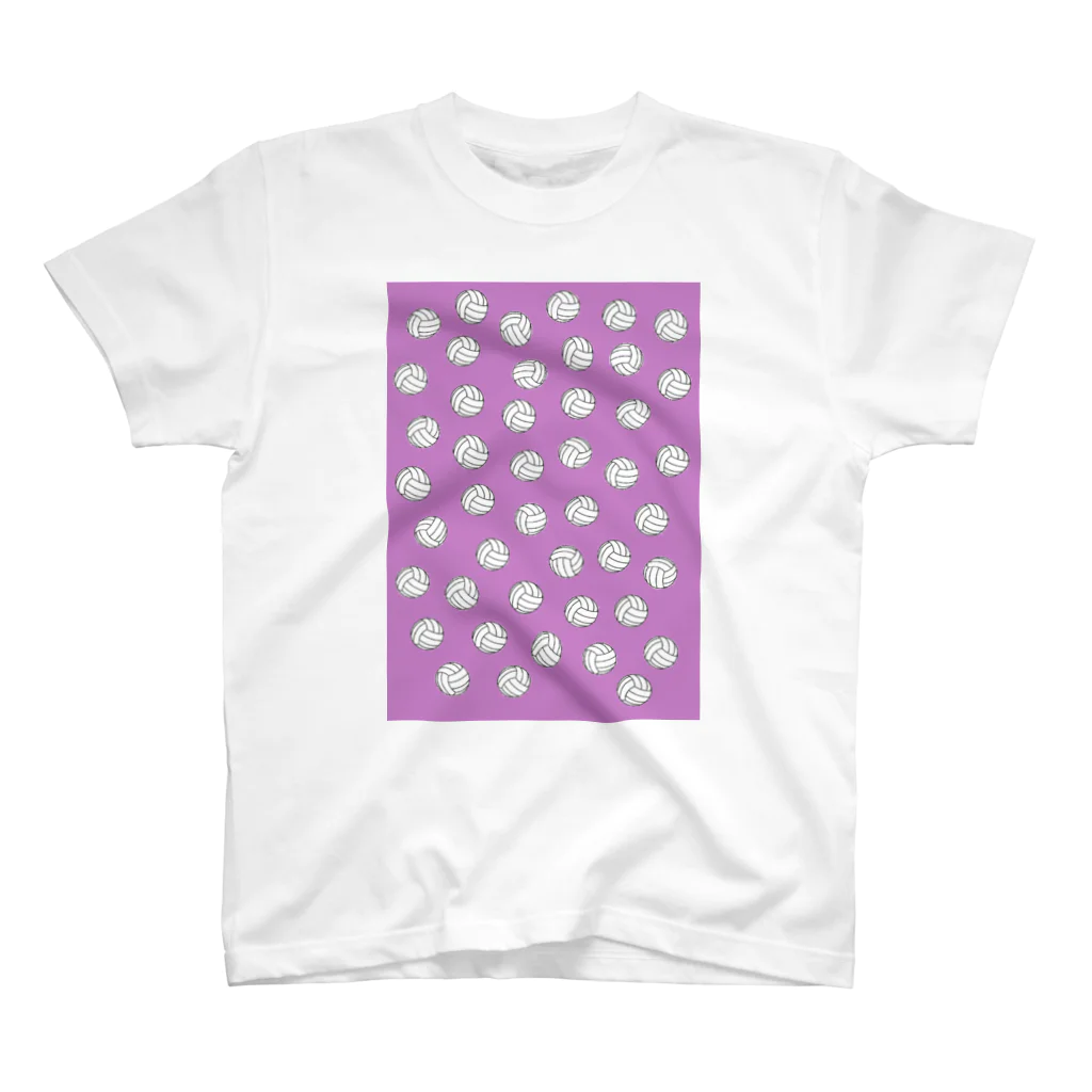 Sherryのバレーボール　Purple Regular Fit T-Shirt