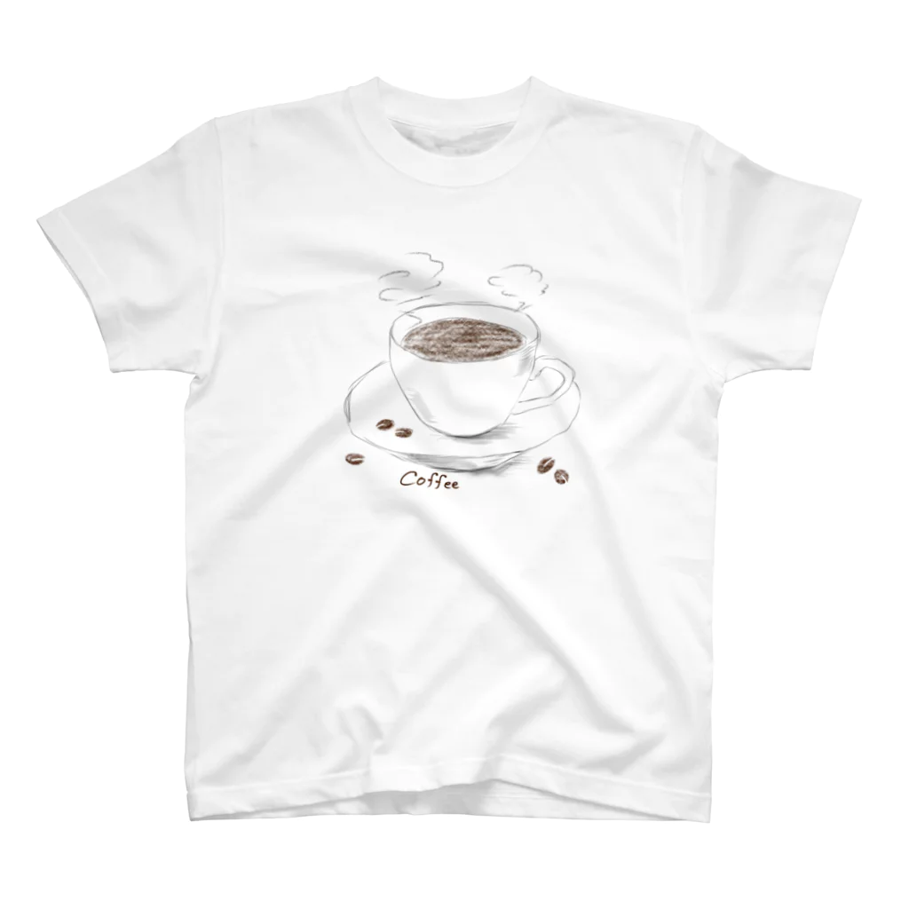 ゆるいイラストのおみせ。のCoffee time スタンダードTシャツ