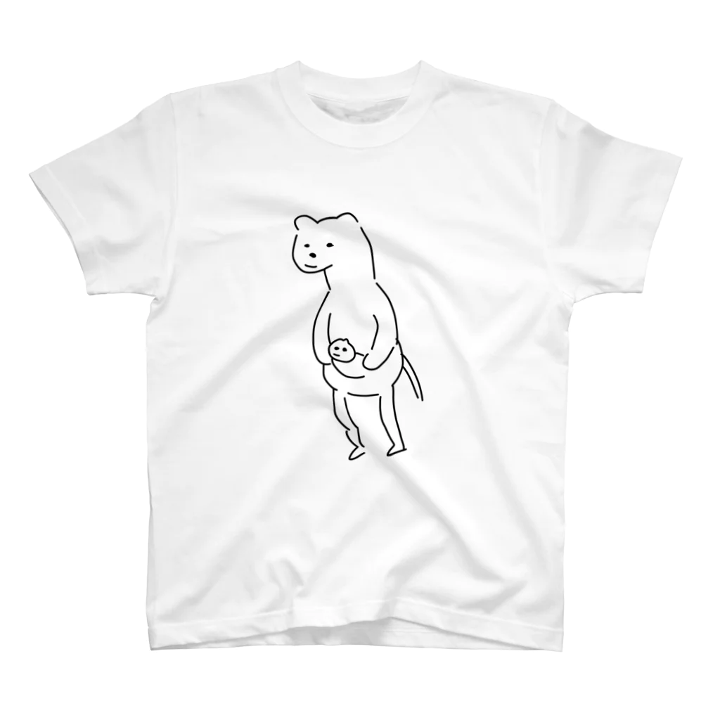 みそ。のカンガルー スタンダードTシャツ