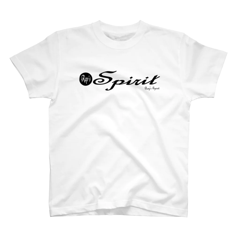 Ray's Spirit　レイズスピリットのRay's Spirit Logo ②（BLACK） スタンダードTシャツ