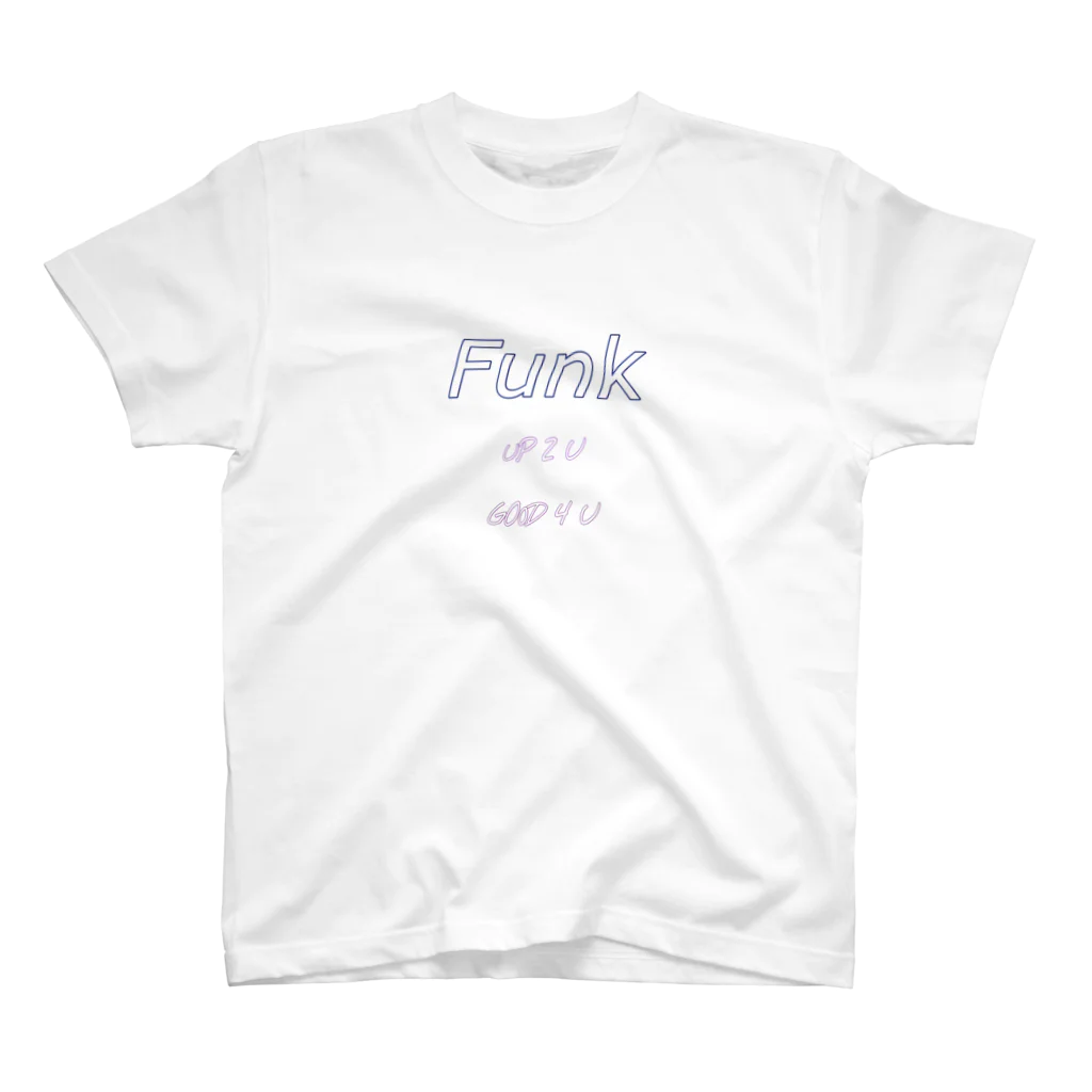 やすを🍜🥟のFunk ロゴ Regular Fit T-Shirt