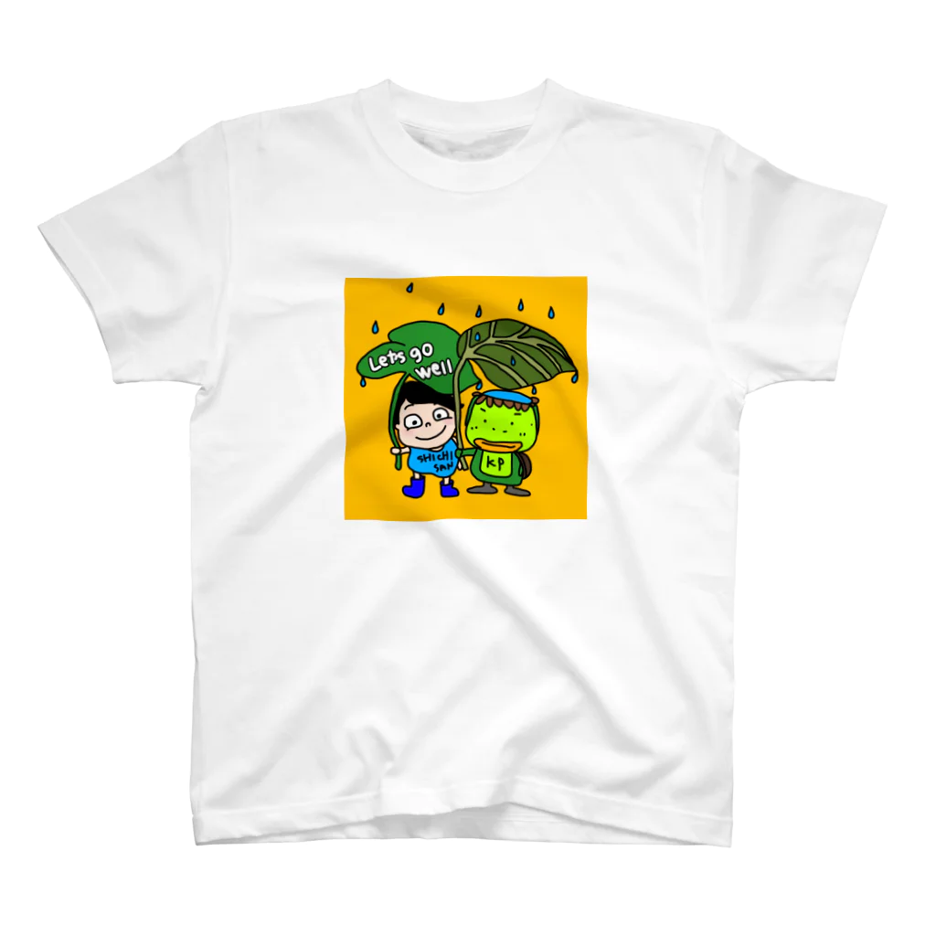 minamamaのシチサンベビーとカッパくん スタンダードTシャツ