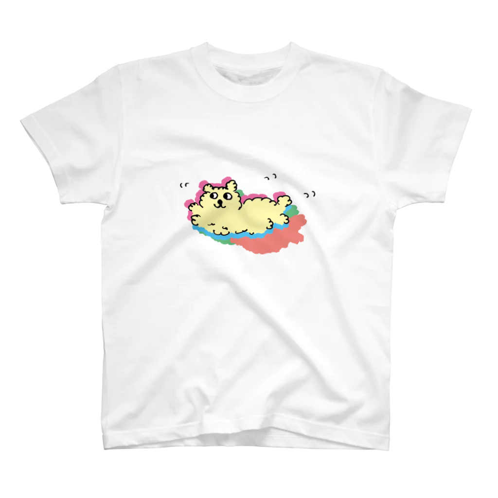 mennkegodoのもこぐまちゃん スタンダードTシャツ