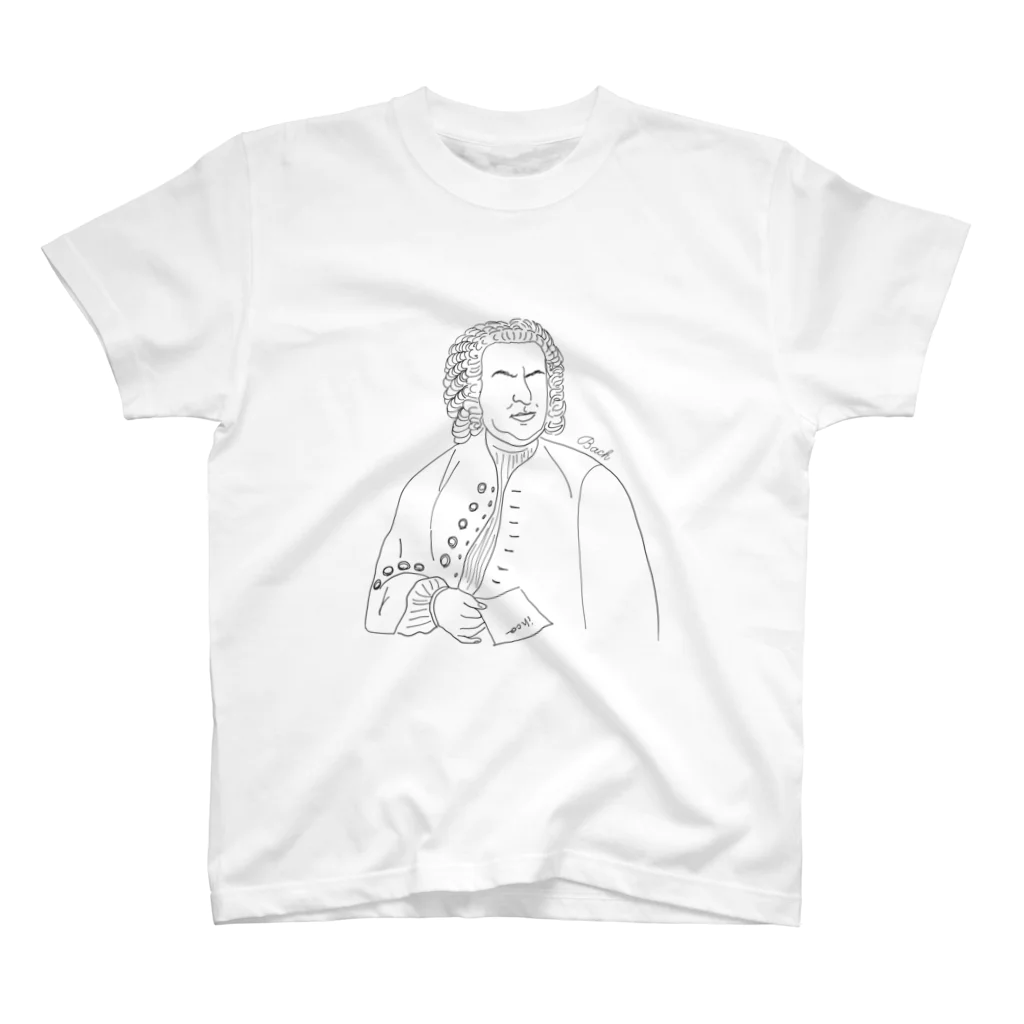 ihcoのJ.S.Bach Regular Fit T-Shirt