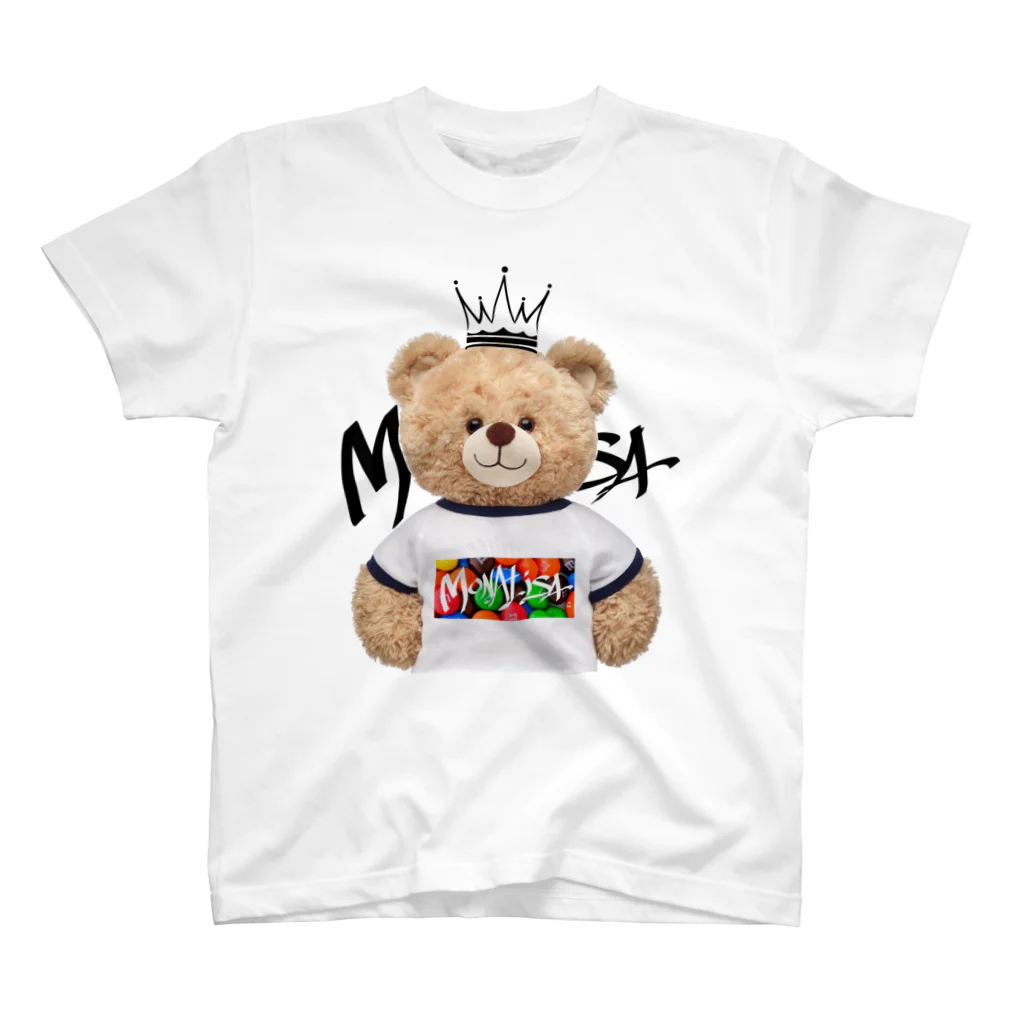 Elvis-MersonのMONALISA ✖️ BEAR Regular Fit T-Shirt