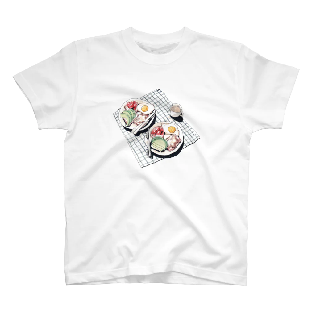 inemouseのBreakfast スタンダードTシャツ