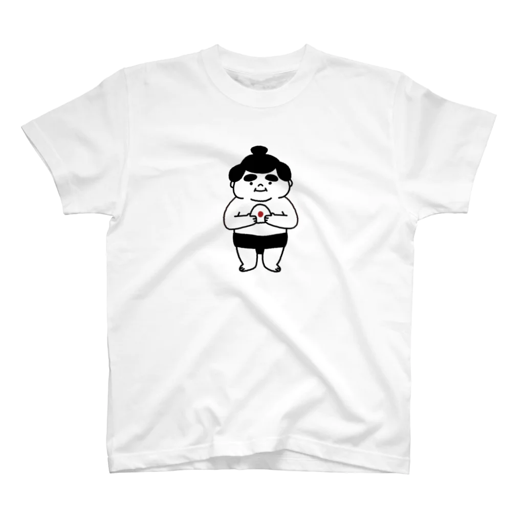 かえる横丁のまゆげやま 梅おにぎりTシャツ Regular Fit T-Shirt