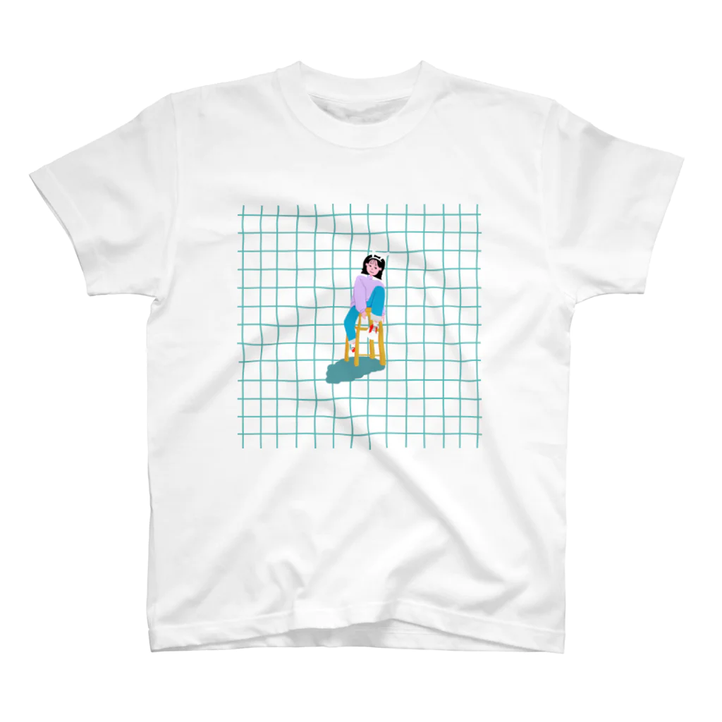 にんじんのふわふわパーマの女の子 スタンダードTシャツ