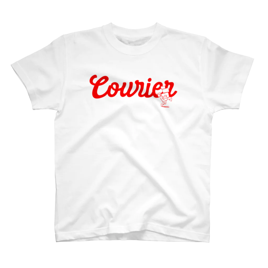 7knotの配達員〜Courier〜赤 スタンダードTシャツ