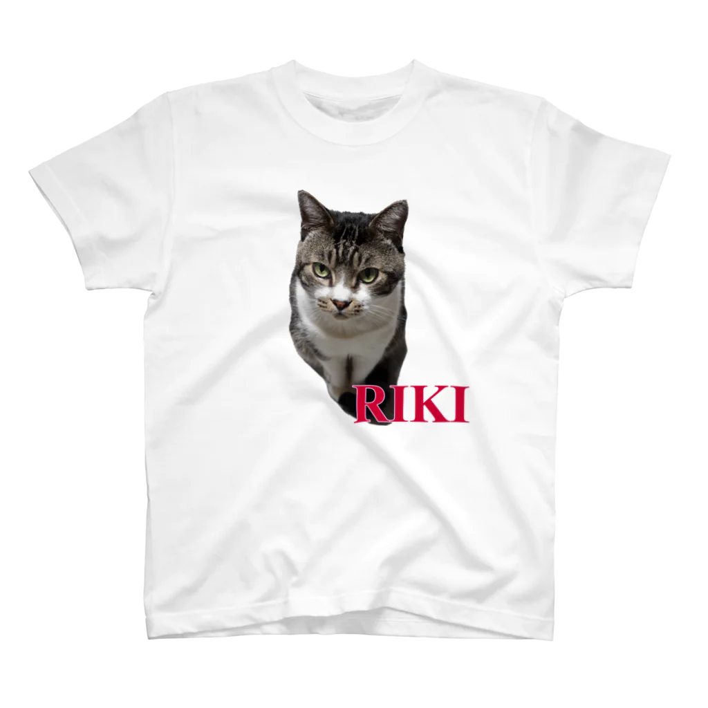 RIKICHANNEL OFFICIAL SHOPの上目遣いなリキちゃん スタンダードTシャツ