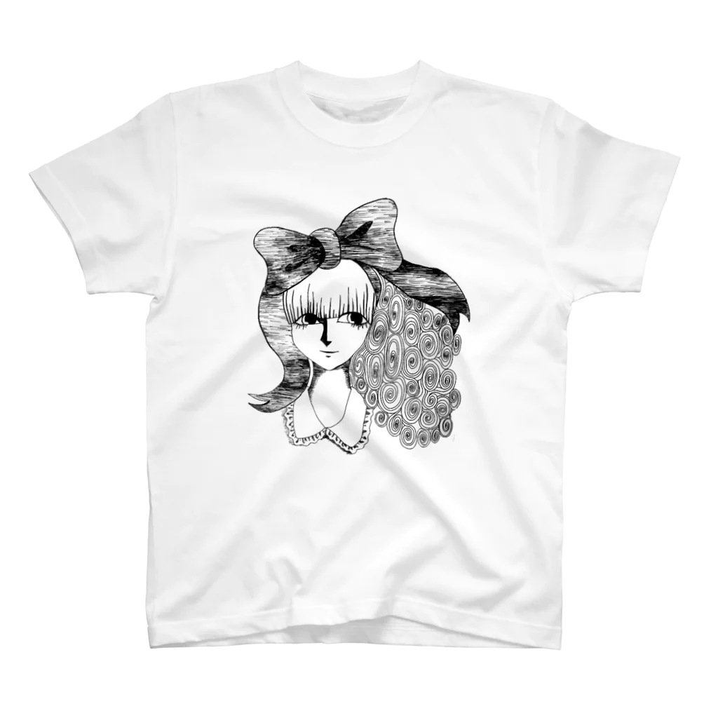 funny globuleの或る少女 スタンダードTシャツ