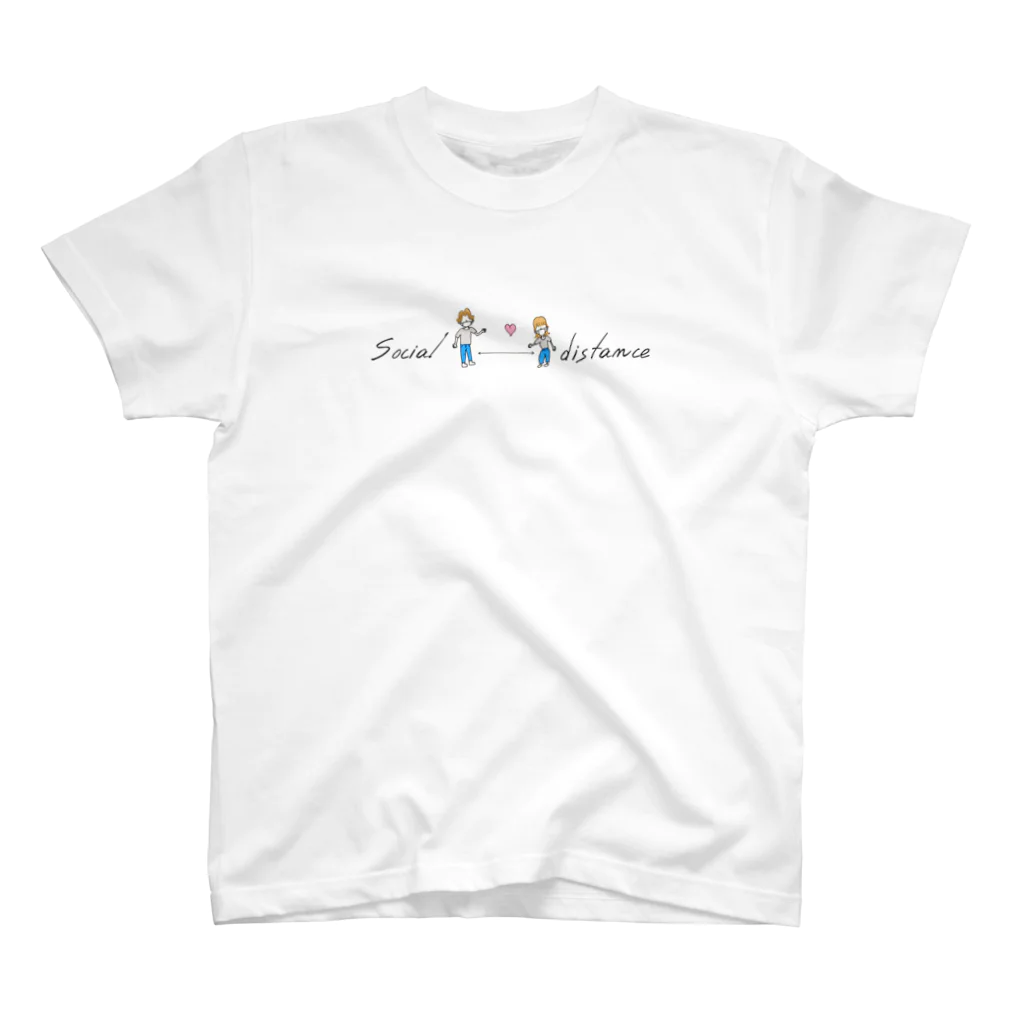 CENTER BALANCEのSocial distance Tシャツ　CENTER BALANCE スタンダードTシャツ